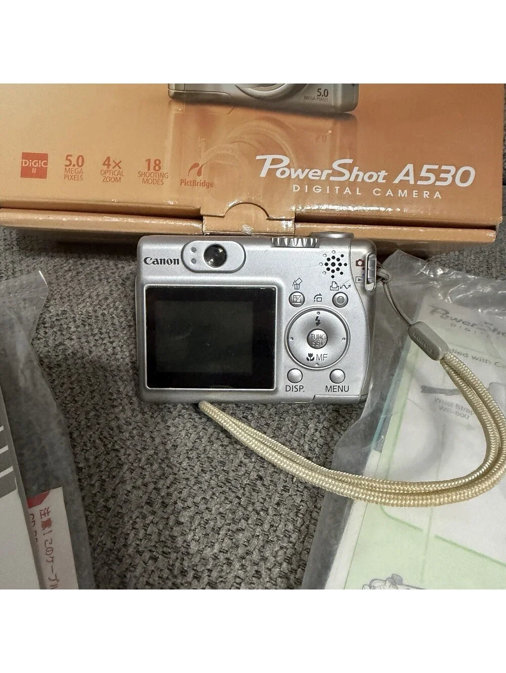 Canon PowerShot A530 5.0MP 4X Optical Zoom Digital Camera